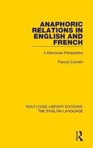 Anaphoric Relations in English and French