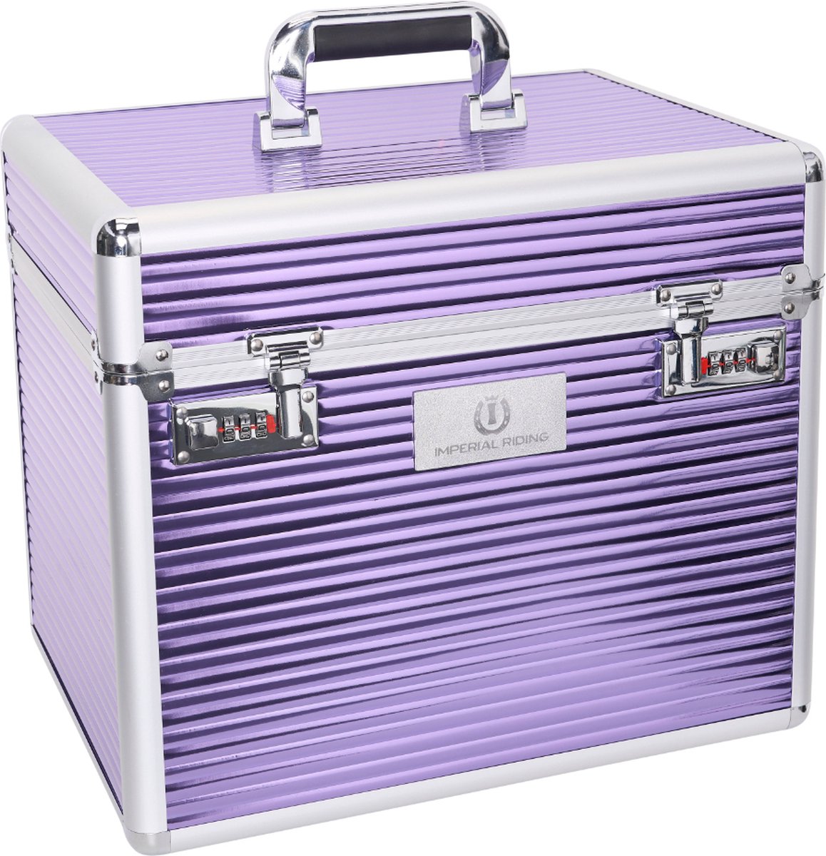 Imperial Riding - Grooming Box Shiny Classic - Lilac - Imperial Riding