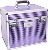 Imperial Riding - Grooming Box Shiny Classic - Lilac