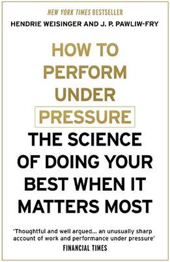 How To Perform Under Pressure - cover