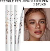 Handaiyan® Sproetjes Pen 2 stuks | Freckle Pen | Kleur 1: Licht Bruin + Kleur 2: Donker Bruin
