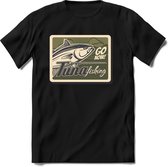 Tuna fishing | vissen outdoor T-Shirt Heren / dames | hengelsport cadeau Shirt - grappige Spreuken, Zinnen en Teksten Maat XL