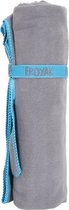 Serviette de voyage Froyak 100 x 50 cm gris