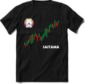Saitama Stock T-Shirt | Saitama Inu Wolfpack Crypto Ethereum kleding Kado Heren / Dames | Perfect Cryptocurrency Munt Cadeau Shirt Maat 3XL