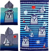 Teddy - Pack Met Poncho & Strandlaken Voor Kinderen