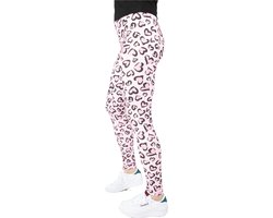 Panterprint Legging van Festivallegging – We Love Leopards – Maat S/M – Comfortabel – Ademend – Zachte Stof