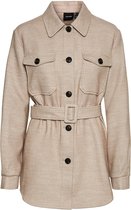 Vero Moda Jas Vmcalautility Jacket Ga Boos 10257737 Silver Mink Dames Maat - XS