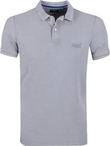 Superdry - Heren Polo - Organic Cotton - Vintage Destroy - Dove Grey