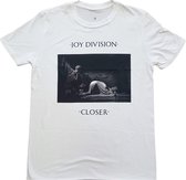 Joy Division Heren Tshirt -2XL- Classic Closer Wit