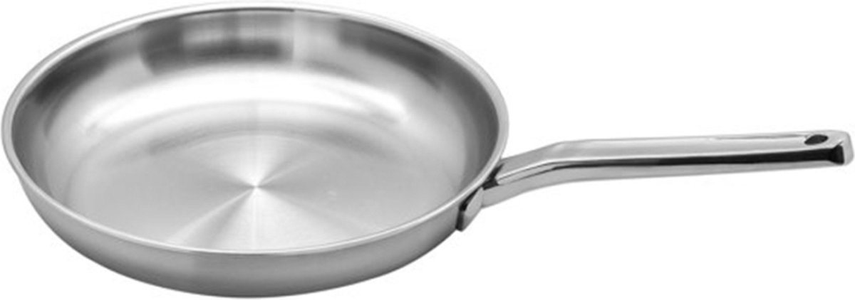 Koekenpan, 5-ply, RVS, Ø30cm - Cookai