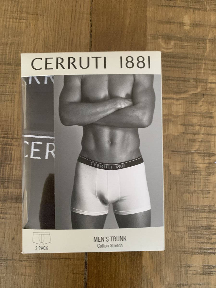 Cerruti 1881 Men's Trunk Cotton Stretch maat L