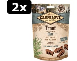 2x SOFT SNACK TROUT/DILL 200GR
