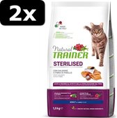 2x NT CAT STERILISED SALMON 1,5KG