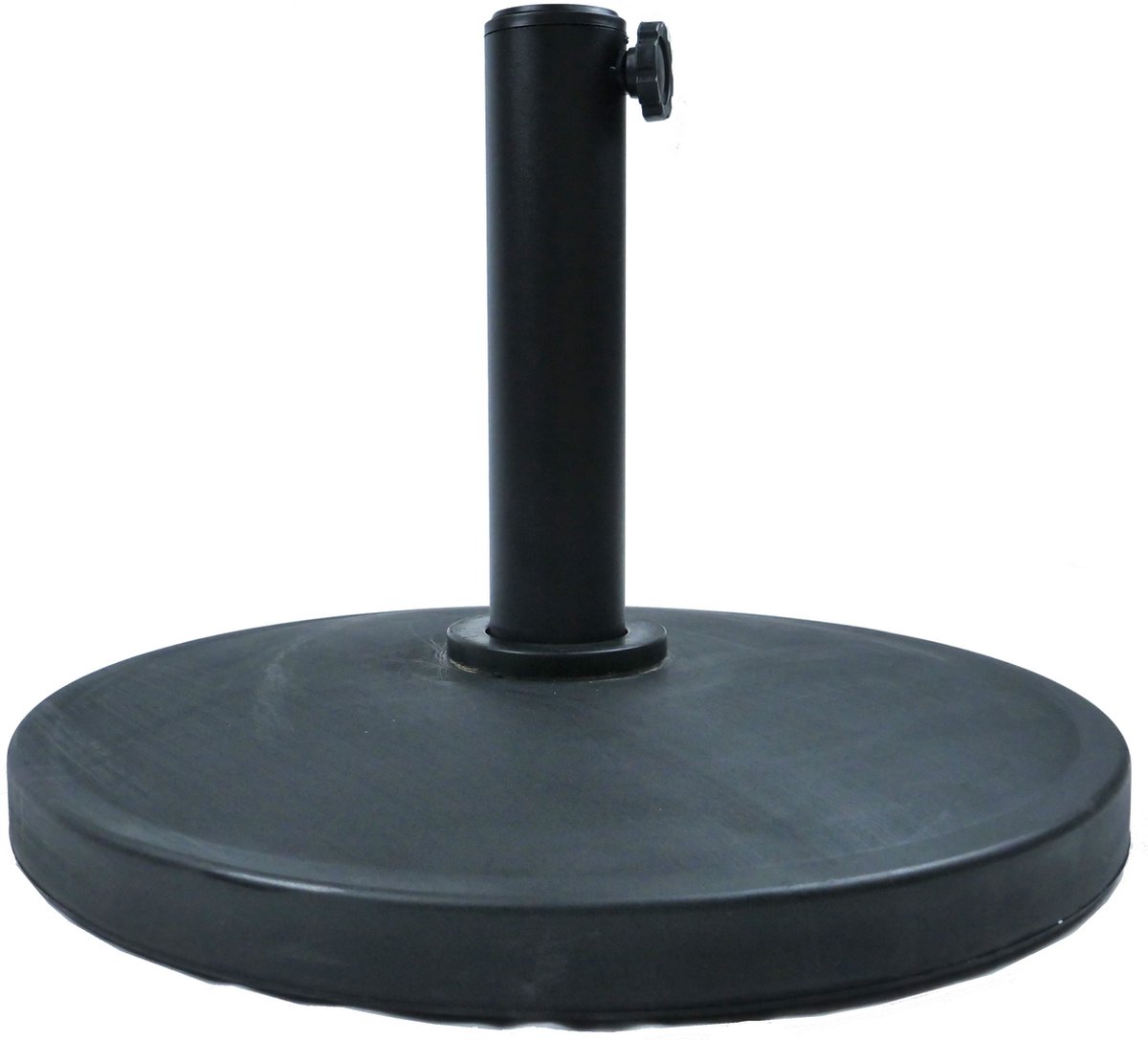 Bol.com MaxxGarden Parasolvoet - Parasolhouder - Beton - 12 kg - Zwart aanbieding