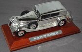 Maybach Zeppelin (Zilver) (10 cm) 1/43 Silver-Cars Collection - Modelauto - Schaalmodel - Model auto - Miniatuurauto