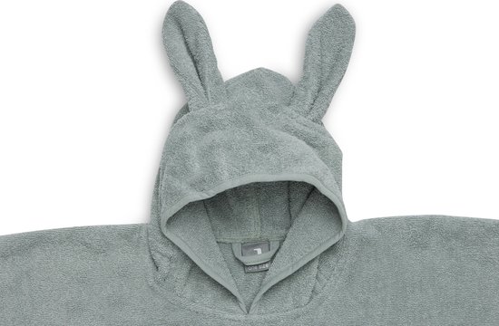 Jollein Gepersonaliseerde Peuter Badponcho Met Naam - Meisje - Jongen - Ash Green van Jollein — afbeelding 3