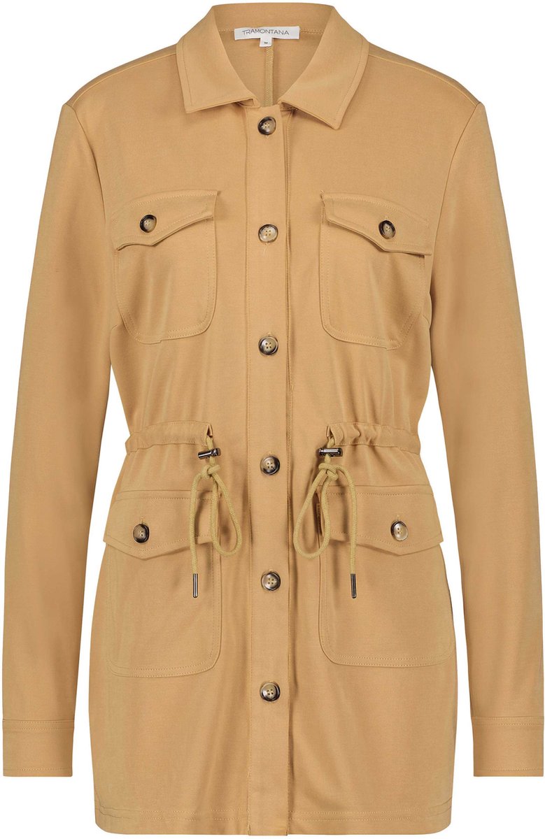 Tramontana Veste Modal Utility Chameau clair Taille M bol