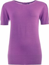 NED Trui Fayan 1 2 Ss 22s1 U106 18  Lila 813 Dames Maat - L