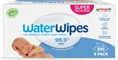 Bol.com 2x WaterWipes Billendoekjes 9 x 60 stuks = 540 doekjes aanbieding