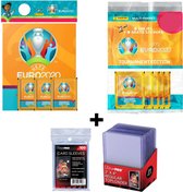 Panini EURO 2020 Tournament Edition Hardcover album + 3 packs of stickers + Multi Pack + Ultra Pro Set