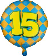 Happy foil balloons - 15 years