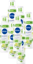 NIVEA Ecodeo Naturally Good Deodorant Spray - Met biologische Aloë Vera - 95% natuurlijke ingrediënten - Beschermt 24 uur - 6 x 125 ml - Voordeelverpakking