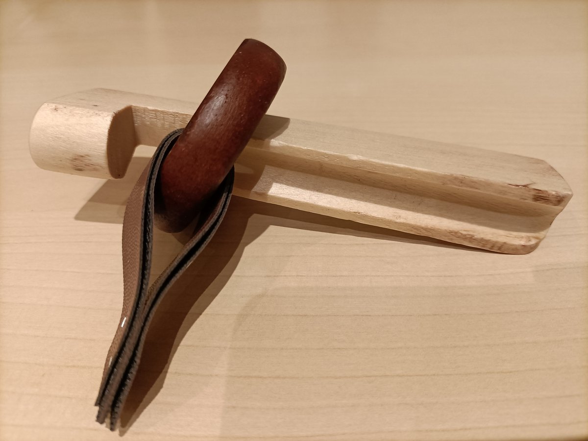 Houten pomeransklem