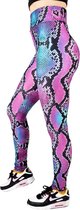 Slangen Legging van Festivallegging - Snake It Till You Make It - Maat Highwaist - Comfortabel - Ademend - Zachte Stof