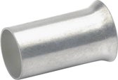 Klauke 7720 Adereindhulzen 16 mm² Ongeïsoleerd Zilver 100 stuk(s)