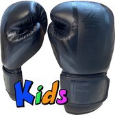 PunchR™ Kids Bokshandschoenen Electric Zwart Zwart 8 OZ
