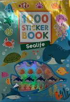W&O Products - Sticker book A4 - Sealife + 1000 stickers