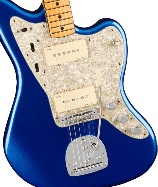 Fender AMERICAN ULTRA JAZZMASTER Cobra Blue Met Koffer