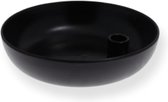Storefactory   Kaarsenhouder   Bowl   Lidatorp XL   Glossy Black   Keramiek   26 cm doorsnede  Kandelaar