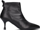 Bronx Lara-next 34213 Enkellaarsjes - Enkelboots met rits - Dames - Zwart - Maat 39