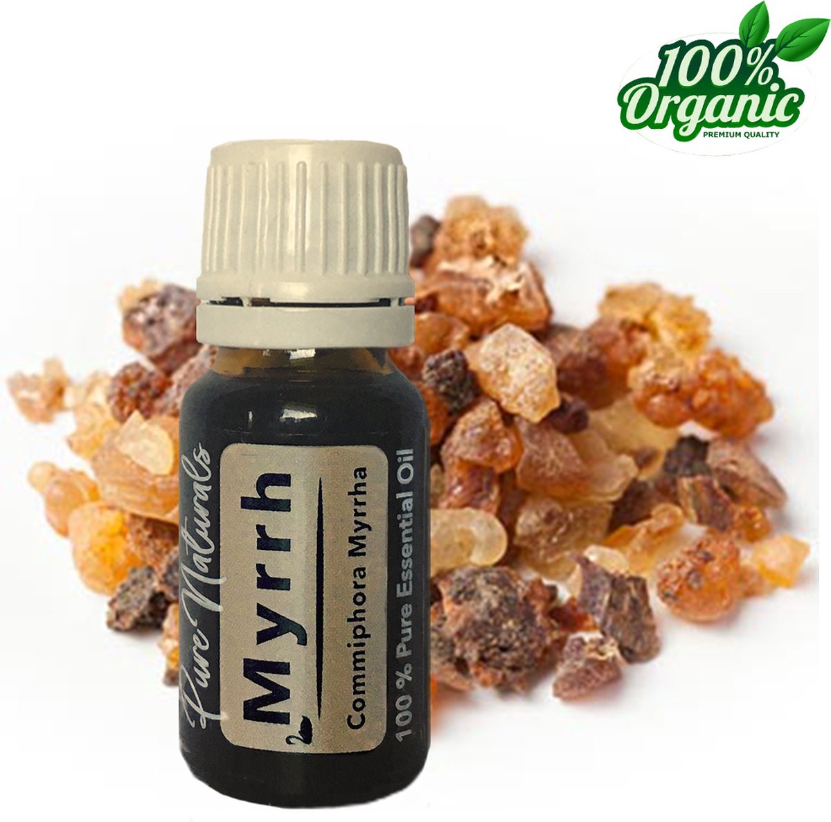 Goedkoopste Mirre etherische Olie 10 ml | Myrrh Oil | 100 PUUR | Bio | Essentiële olie Aromatherapie | Olie diffuser | Pure Naturals