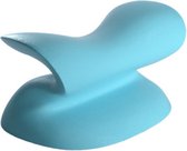 Zizza NL® Hoofdkussen voor nekpijn- Nekkussen massage - Nekmassage S-vorm- 22,5 x 14 x 10 cm blauw