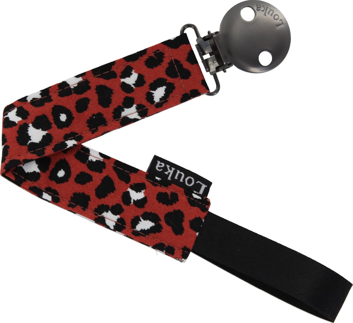 Goedkoopste Louka Speenkoord panter roest bruin - speenketting