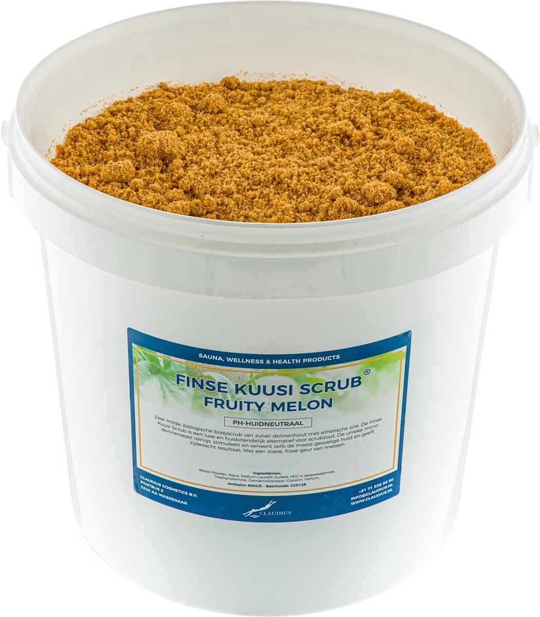 Goedkoopste Kuusi Scrub Fruity Melon 10 liter - Hydraterende Lichaamsscrub