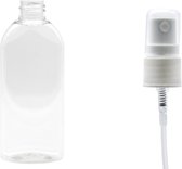 spray bottle 100 ml - verstuiver parfum leeg plantenspuit - spray flesje flacon - sprayflacon - sprayflesje leeg