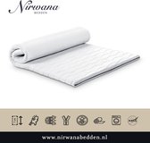 Nirwana - Topper Memory foam - 120x210x12 cm - Surmatelas 30 nuits de sommeil d'essai