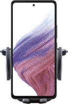 Shop4 - Samsung Galaxy A53 5G Autohouder Verstelbare CD Houder Zwart met Draaiklem Zwart
