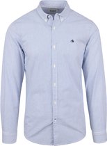 Scotch and Soda - Overhemd Blauw Gestreept - XXL - Heren - Slim-fit