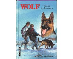 foto van Wolf Sporen In De Sneeuw