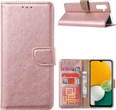 Samsung Galaxy A13 5G (SM-A136U) - Bookcase Rosé Goud - Portefeuille - Magneetsluiting