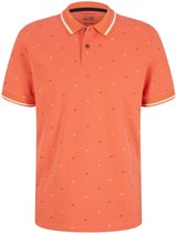 Tom Tailor Korte mouw Polo shirt - 1032112 Oranje (Maat: M)