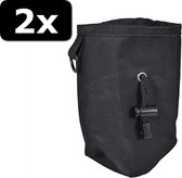 2x DOG TREAT BAG ZWART