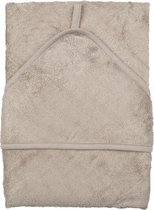 Timboo badcape - hooded towel - Feather grey