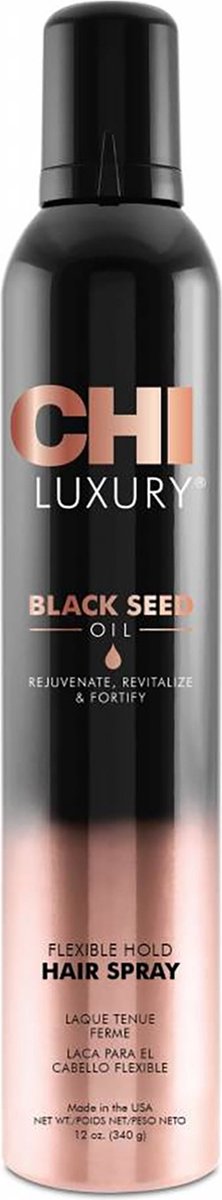 CHI Luxury - Black Seed Oil - Flexible Hold Hair Spray - Haarspray - 340 ml