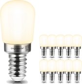 Aigostar 10HJY - LED lampen - E14 fitting - Set van 10 stuks – 2W- 3000K