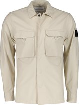 Calvin Klein Overhemd - Slim Fit - Beige - S